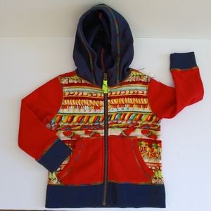 NWT Crewcuts x Kid Made Modern Cady Theme Hoodie Size 2T Unisex